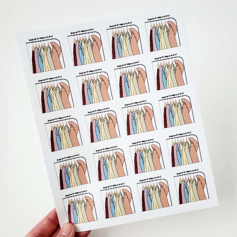 LB020 Thank You Poshmark Stickers [Price Firm] - Picture 3 of 8